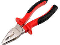 Плоскогубцы комбинированные 180 мм никелированные двухкомпонентные рукоятки rexant