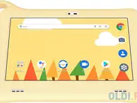 Планшет alcatel tkee mini 7" 32gb yellow mint color wi-fi bluetooth