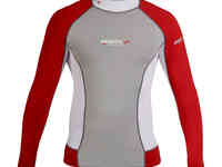 Mares rush guard dive center лайкра, футболка с длинным рукавом, унисекс