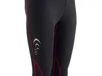 Термобрюки goldwin c3fit wmn 3/4 compression dark grey, фотография 3