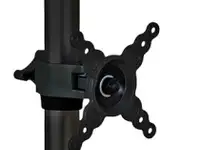 Кронштейн для 2-х мониторов kron/ 10-24" макс. 100*100, струбцина, наклон -5?+15?