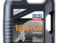 Нс-синтетическое моторное масло liquimoly motorbike 4t offroad 10w40 4 л 3056