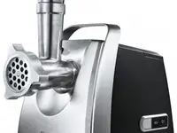 Мясорубка bosch mfw68640 800вт серебристый/черный