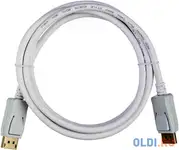 Кабель acd-ddpm4-10m [acd-ddpm4-10m] displayport 1.4, golden plated, 20m/20m, черный, 10м (742446)