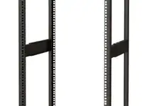 Стойка двухрамная hyperline ork2a-3281-ral9005 32u 550ммx1250мм 1000кг черный