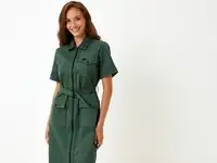 Платье lacoste regular fit на молнии