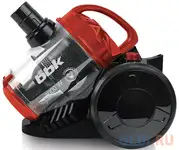 Пылесос bbk bv1503, 2000вт, без мешка, черный/красный
