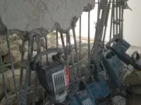 Демонтаж стен бетона кирпича Отблйниками Bosch, фотография 2