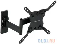 Кронштейн ultramounts um866b черный 13"-42" настенный от стены 60-273мм vesa 200x200