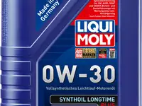 Cинтетическое моторное масло liquimoly synthoil longtime plus 0w30 1 л 1150