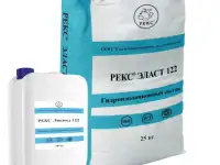 Эласт 122 - ДВУХКОМПОНЕНТНАЯ ПОЛИМЕР-ЦЕМЕНТНАЯ СМЕСЬ ДЛЯ СОЗДАНИЯ ЭЛАСТИЧНОГО ГИДРОИЗОЛЯЦИОННОГО ПОКРЫТИЯ