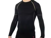 Термокофта mico man super thermo primaloft nero lime