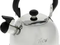 119-tc чайник teco  (2,0 л. со свистком,нерж.сталь стали)нержавеющая сталь.свисткок.