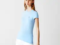 Женская футболка lacoste regular fit