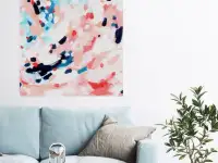 Интерьерная картина ручной работы. Декор на стену. Абстракция, фотография 3