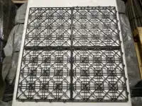 Модульная пластиковая плитка подложка для сборки садового паркета, фотография 6