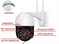 Wi-Fi Камера видеонаблюдения 5 Мпикс расширение, фотография 3