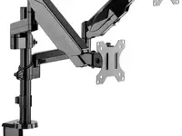 Кронштейн для 2-х мониторов onkron/ 13-32" макс. 100*100, струбцина, наклон -35?+35?