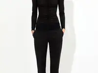 Полупрозрачная блузка vassa&co