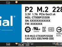 Ssd накопитель crucial p1 500 gb pci-e 3.0 x4