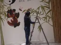 Художественная роспись стен, фотография 3