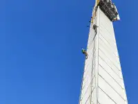 Капитальный ремонт фасада / Покраска фасада / Отделка фасада / Ремонт фасада / Промышленный альпинизм / Высотные работы, фотография 7