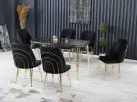 Стол 2245+6 стульев. Производство Турция.