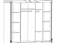 Спальный гарнитур Инесса 5Д с туалеткой беж (МДФ). Беларусь, фотография 2