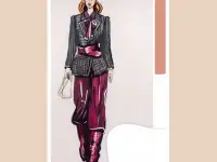 Офф лайн и онлайн курсы рисования и дизайна Fashion sketch, Портрет, Интерьер., фотография 2