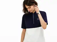 Женское поло lacoste