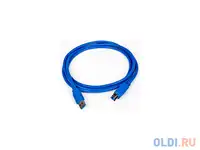 Кабель соединительный usb 3.0 am-am 1.8м gembird экранированный синий ccp-usb3-amam-6