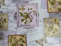 Сиреневая скатерть клеенка в стиле винтаж поле бабочки, качество, фотография 2