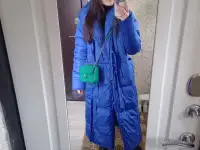 Пуховик стильный женский, фотография 3