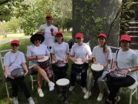 Музыкальные мастер-классы на ваших праздниках барабаны шанкобызы ханги хэндпаны бубны, фотография 4