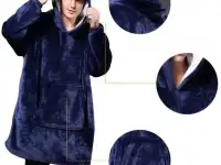 Клетчатый свитшот с капюшоном, фотография 3