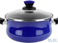 Кастрюля с крышкой vitrinor danubio 16