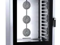 Печь конвекционная UNOX XV 893. Подключение 380 В Количество уровней12 Расстояние между уровнями 67 мм Тип и размер гаст