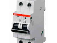 Автоматический выключатель ABB S202 2P 16А (С) 6kA