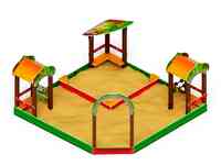 Песочный дворик полянка ио 6.16.02-01