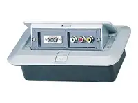 Встраиваемая панель с разъёмами soundking aj311