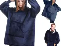 Клетчатый свитшот с капюшоном