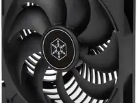 Sst-ap120i air penetrator pwm fan, noise reducing blade design, dual ball