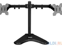 Кронштейн для мониторов жк buro bu-m042-d черный 17"-32" макс.16кг настольный поворот
