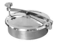 Люк из нержавеющей стали, Размер: 150-600 мм, Форма: круглый; прямоугольный; овальный, Марка: AISI 304...