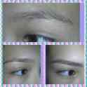 Коррекция,покраска бровей и чистка лица (нитками )