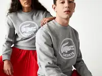 Флисовая толстовка lacoste unisex с 3d-логотипом
