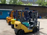 Вилочные погрузчик. Komatsu из Японии, фотография 2