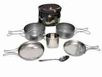 Набор котелков роза ветров офицер нерж.