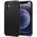 Чехол spigen liquid air для iphone 12 mini (acs01744). черный матовый