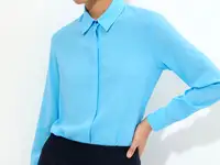 Блузка в голубом оттенке vassa&co